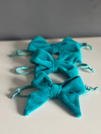 ReadyForBowTie | Velvet Dark Turquoise/Light Turquoise