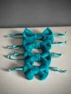 ReadyForBowTie | Velvet Dark Turquoise/Light Turquoise