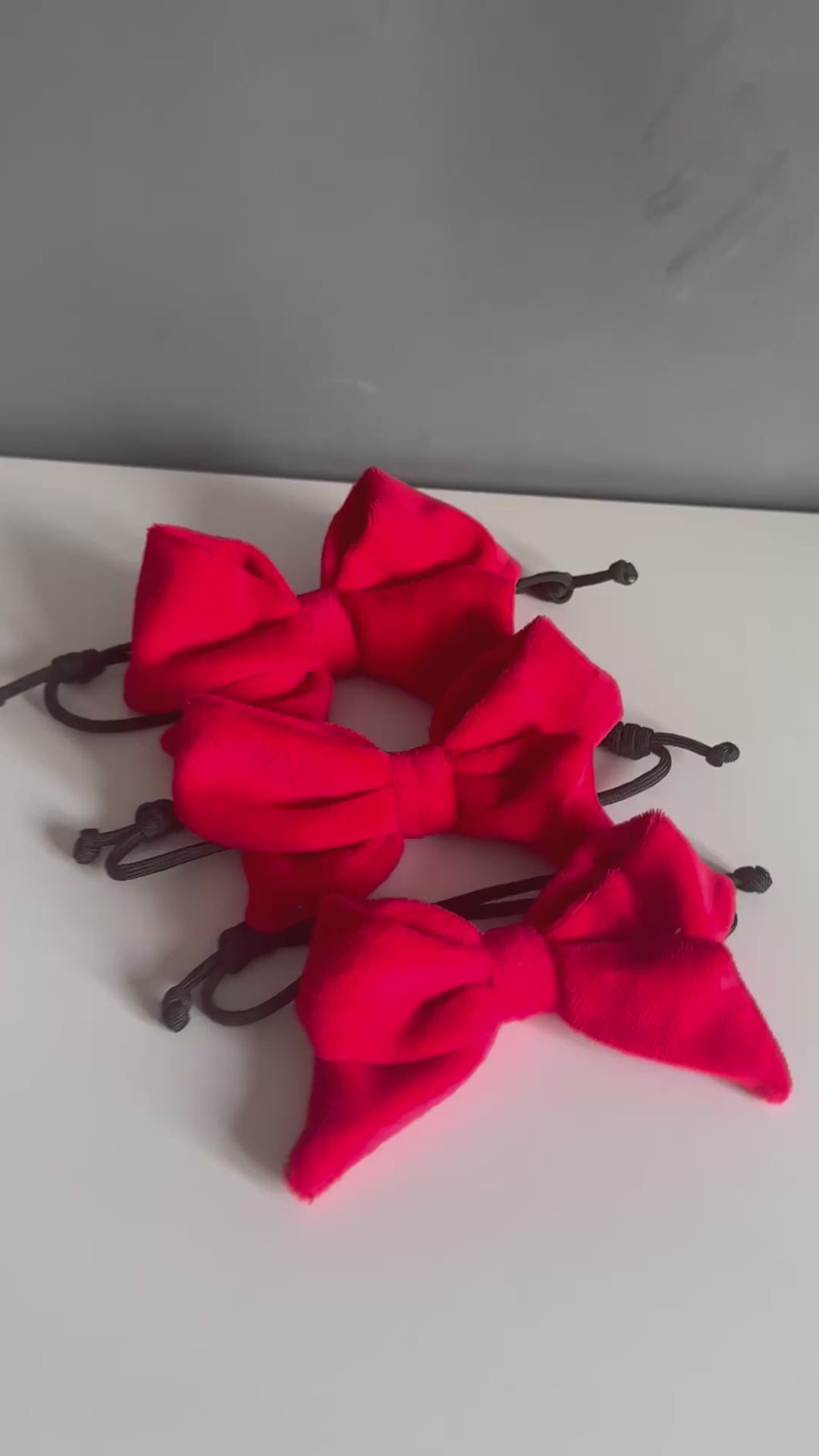 ReadyForBowTie | Velvet Red/Black