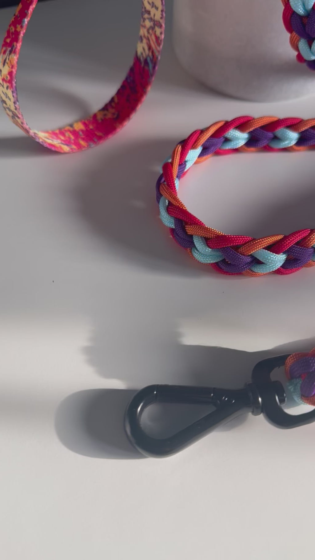 ReadyForFusion | Braided Leash | Confetti