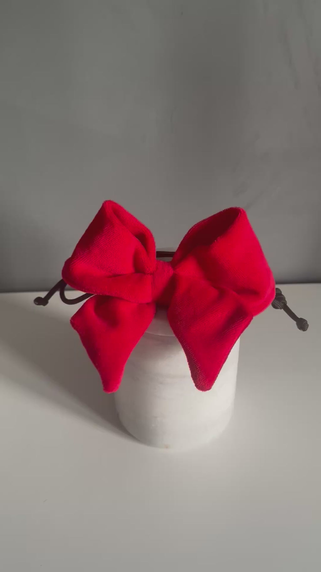 ReadyForBowTie | Velvet Red/Black