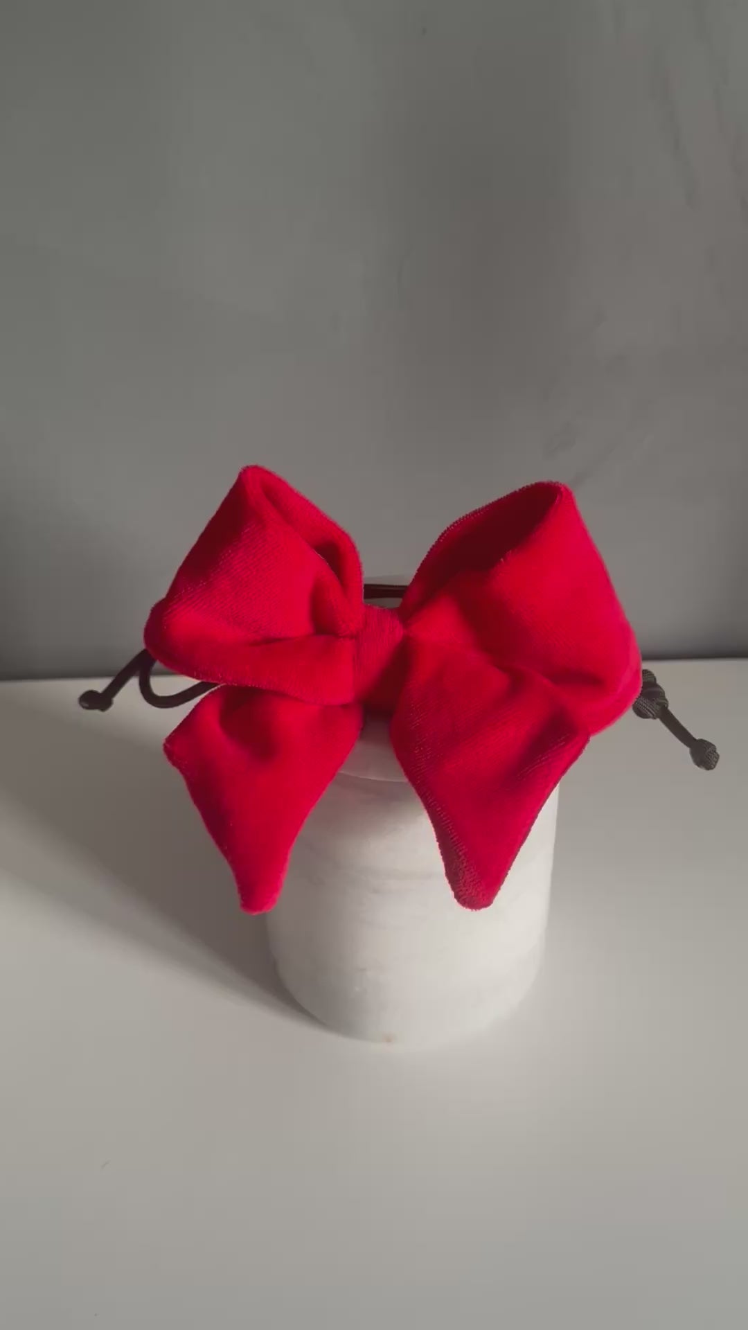 ReadyForBowTie | Velvet Red/Black